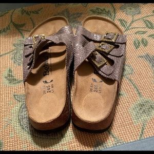 Betula Snakeskin Slides